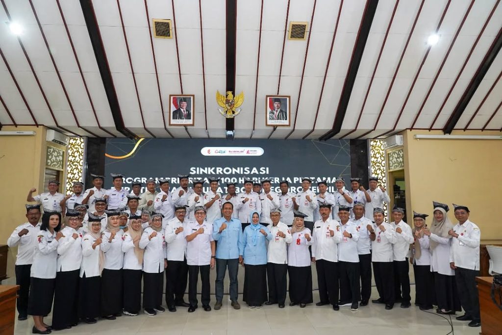 Bupati Bapak Setyo Wahono dan Wakil Bupati Ibu Nurul Azizah Siapkan 23 Pokok Program Kerja Prioritas di 100 hari pertama kerja ditahun 2025